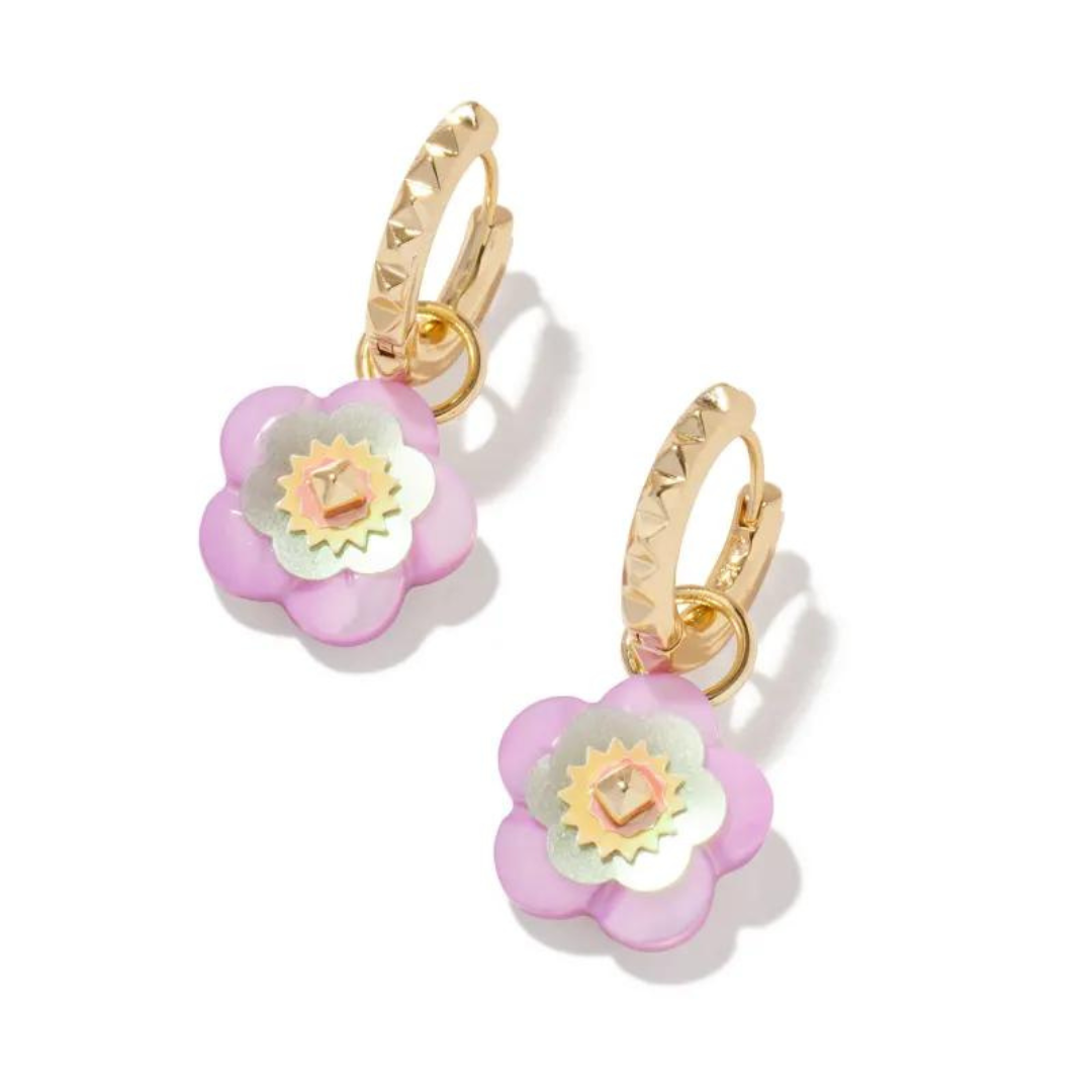 Kendra Scott Delilah Huggie Earrings - Gold
