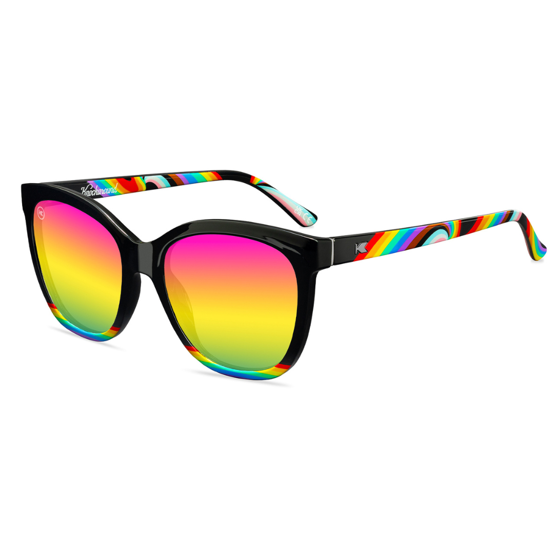 Knockaround Deja Views Sunglasses - Rainbow on my Parade