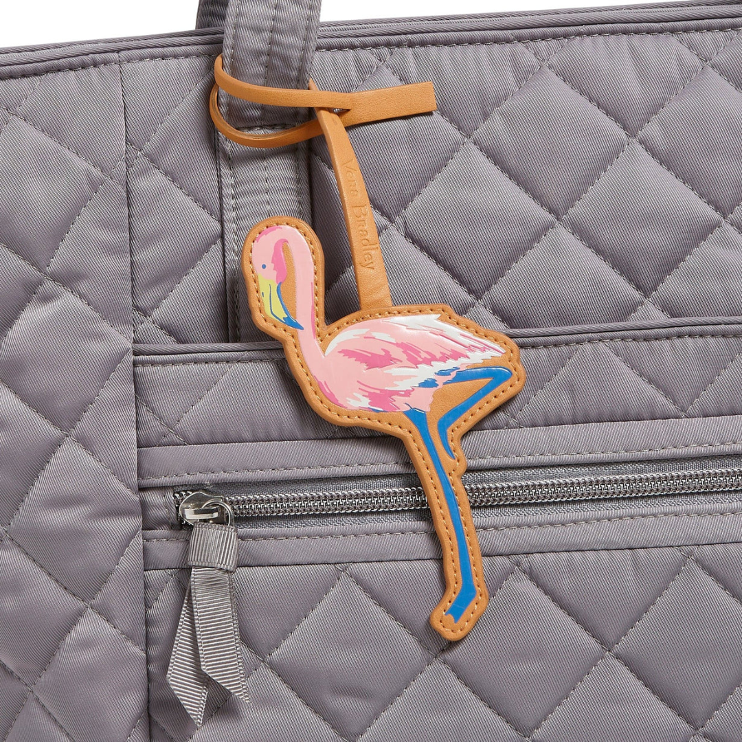 Vera Bradley Flamingo Bag Charm - Flamingo Garden