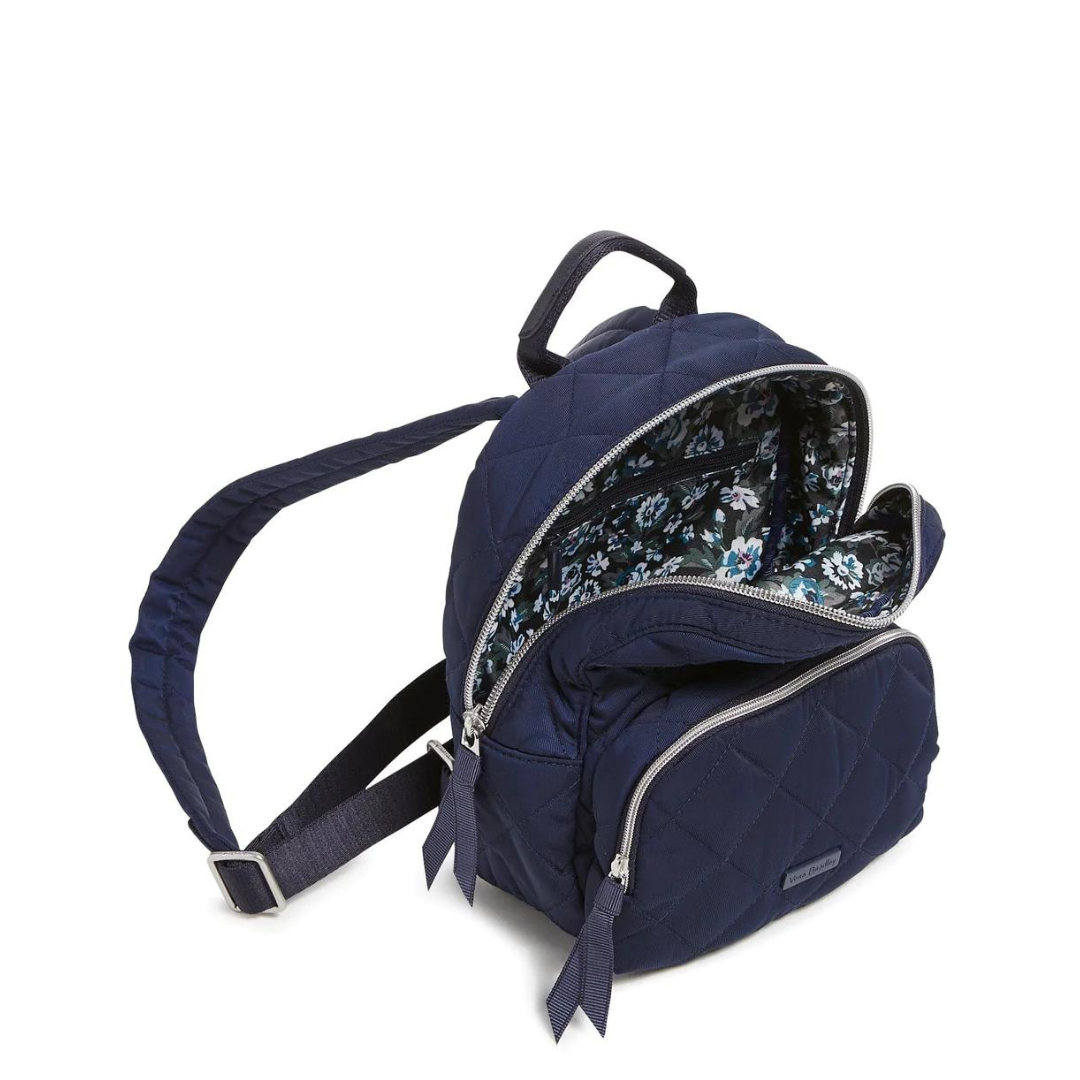 Vera Bradley Mini Backpack- Classic Navy