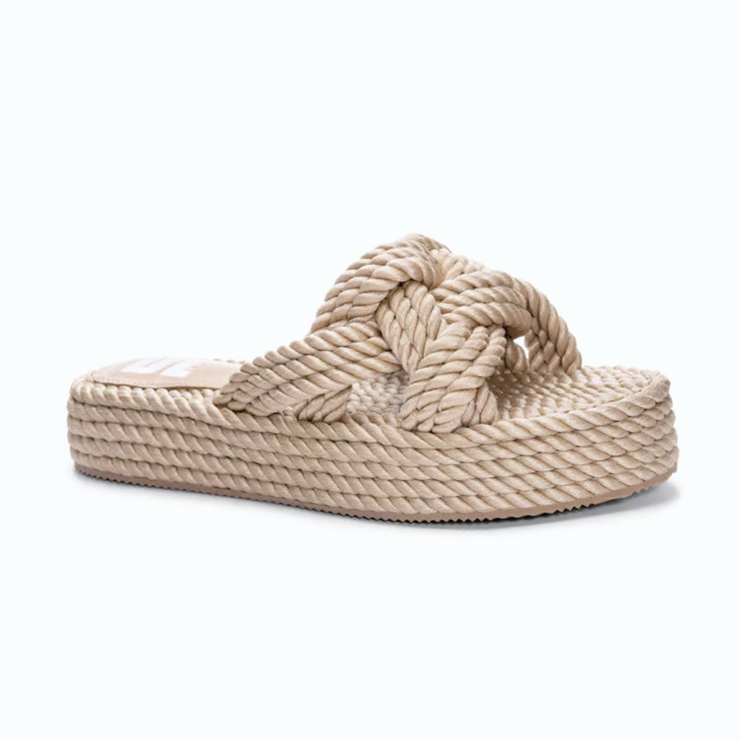 Chinese Laundry Knotty Rope Casual Sandal - Natural