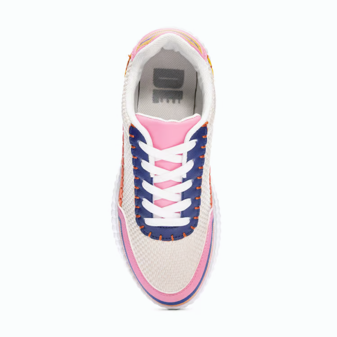 Chinese Laundry Spirited Mesh Pull-On Sneaker - Pink Multicolor