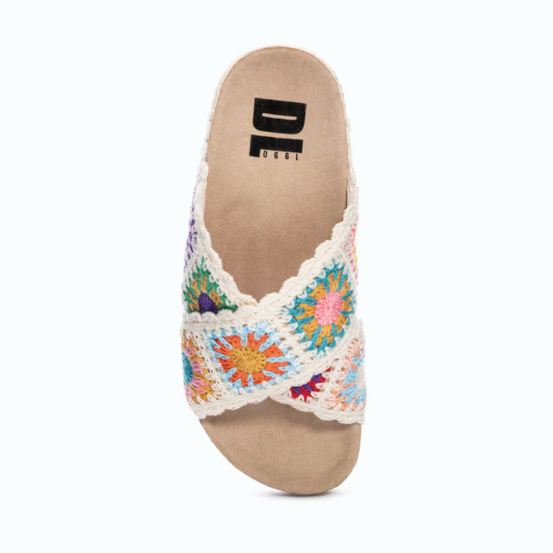 Chinese Laundry Tacoma Crochet Sandal - Natural