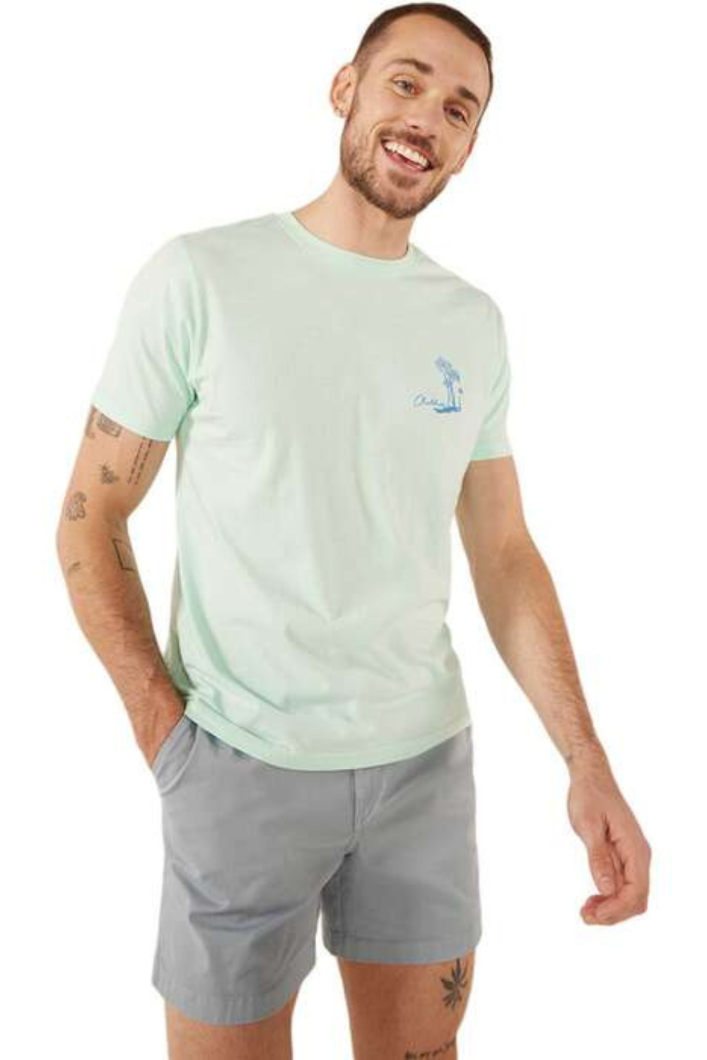 Chubbies The Float Your Boat T-Shirt - Teal