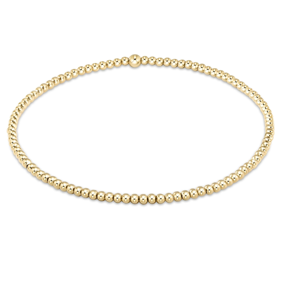 Enewton E-Girl Classic Gold Bead Bracelet