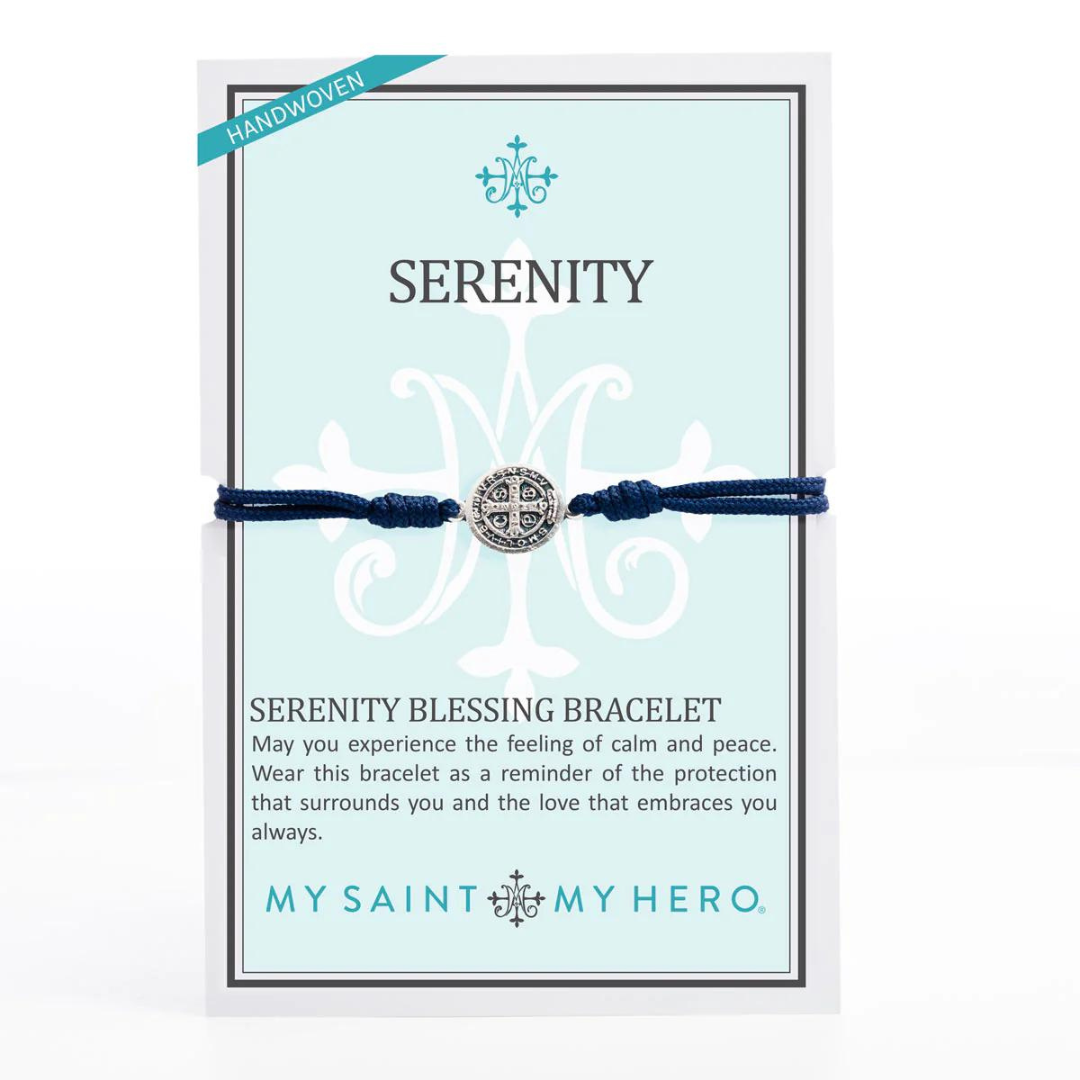 My Saint My Hero Serenity Bracelet - Silver