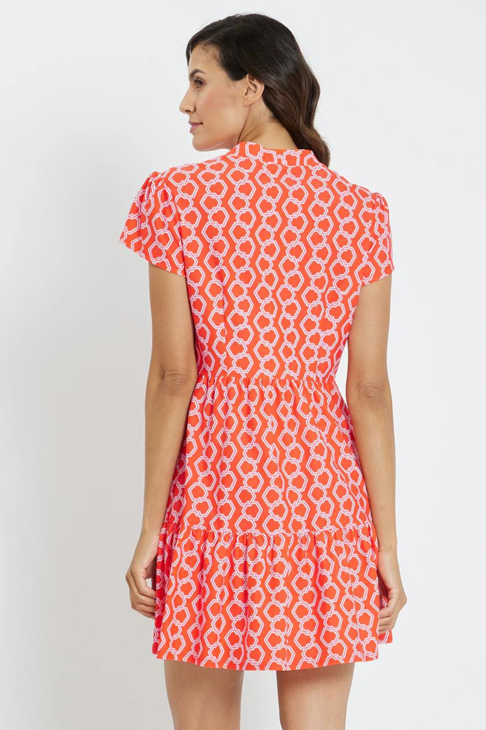 Jude Connally Ginger Dress - Dancing Links Apricot