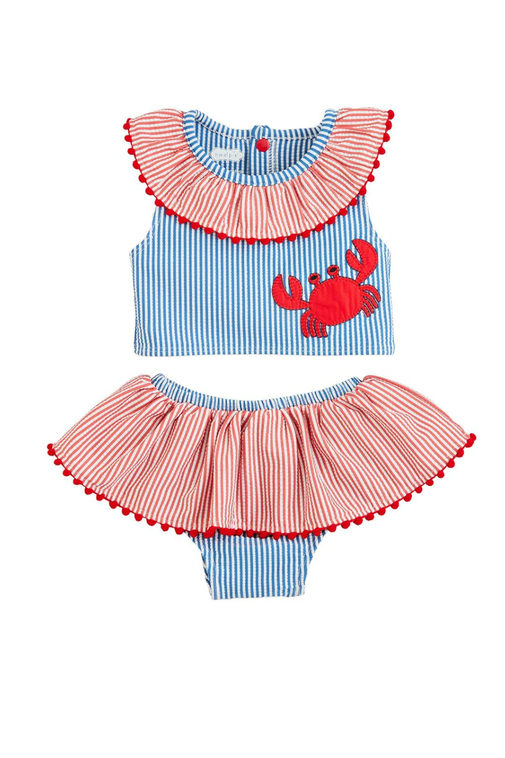 Mud Pie Crab Two-Piece Swimsuit