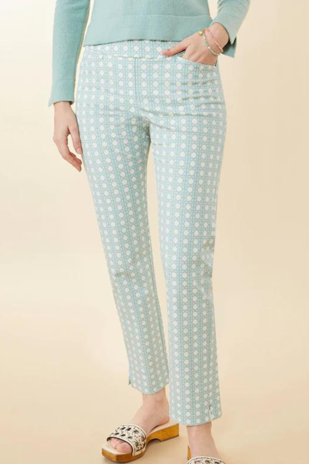 Spartina Maren Pull-On Pants - Calm Waters Surf