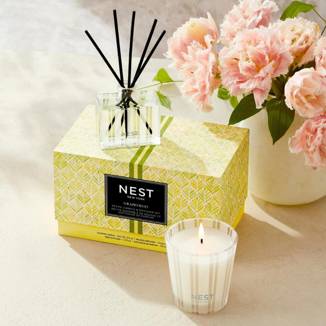Nest Petite Candle & Diffuser Set - Grapefruit