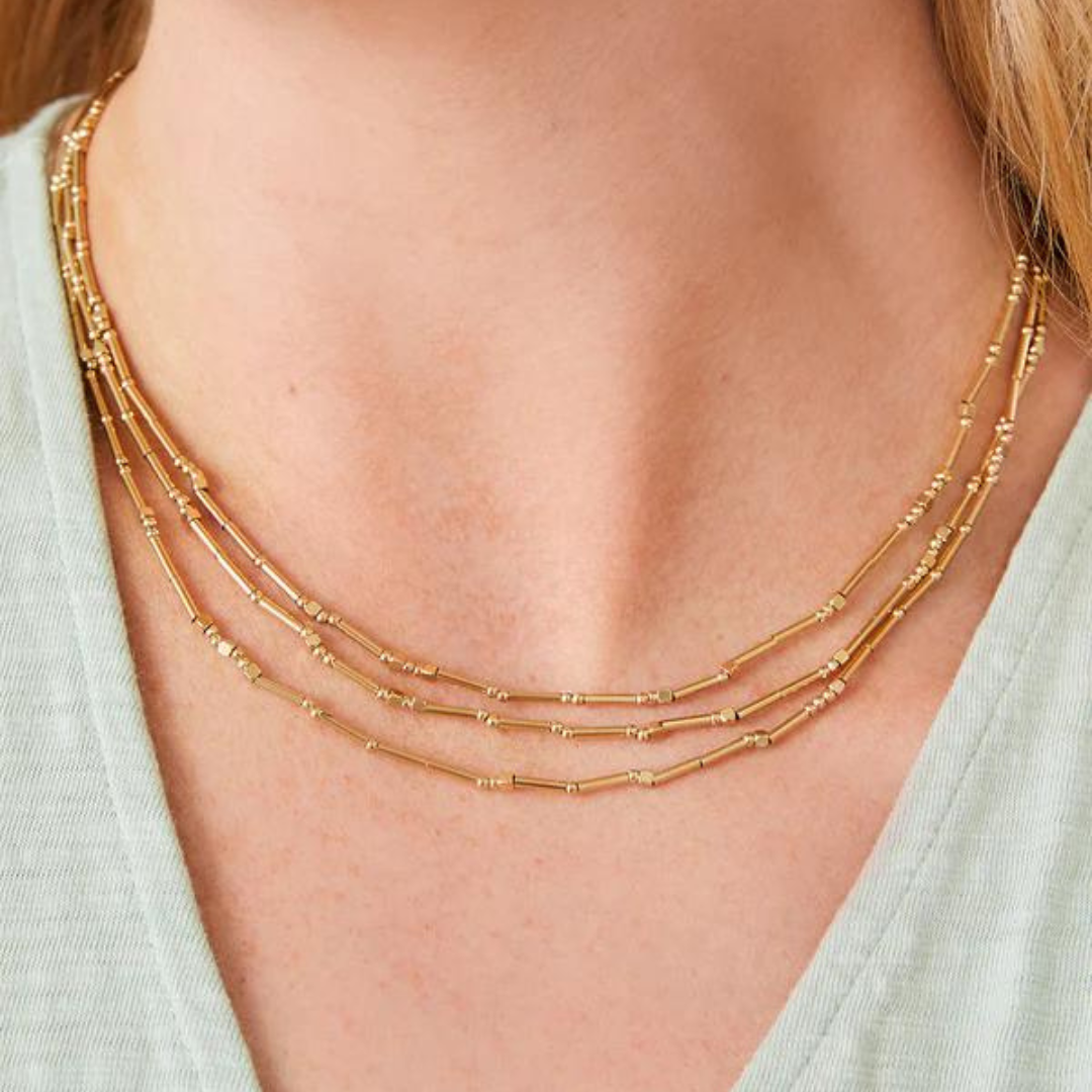 Spartina Mermazing Layered Necklace - Gold