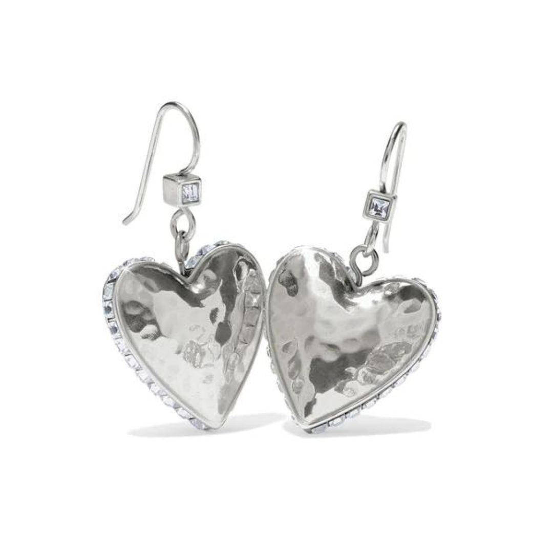 Brighton Spectrum Love Clear French Wire Earring
