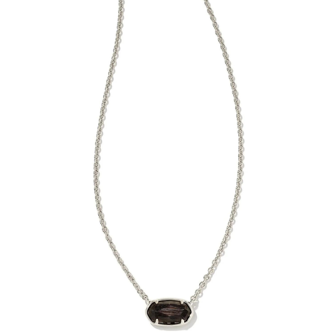 Kendra Scott Grayson Short Necklace - Rhodium