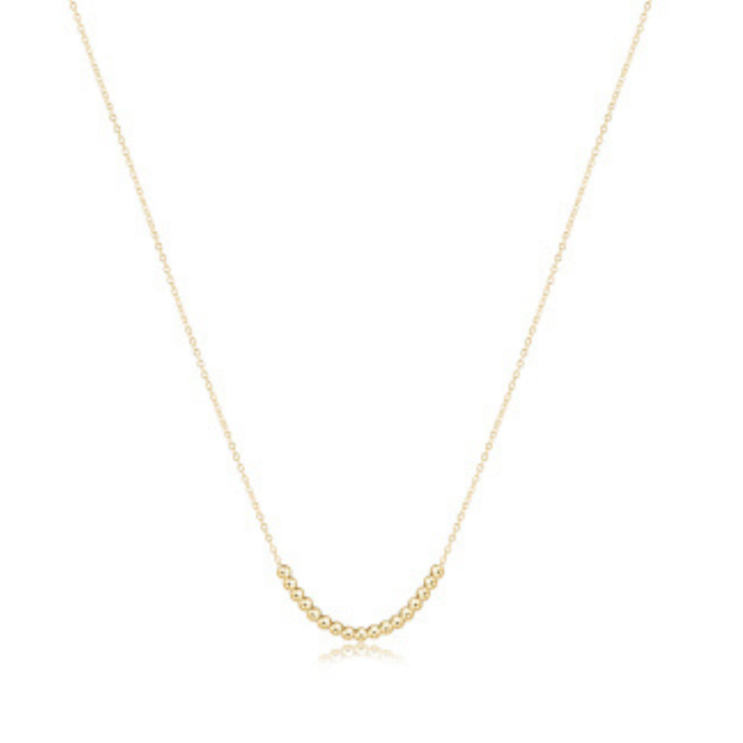 Enewton Classic Gold Beaded Bliss Necklace