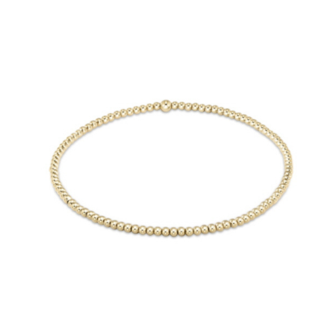 Enewton Extends Classic Gold Beaded Bracelet