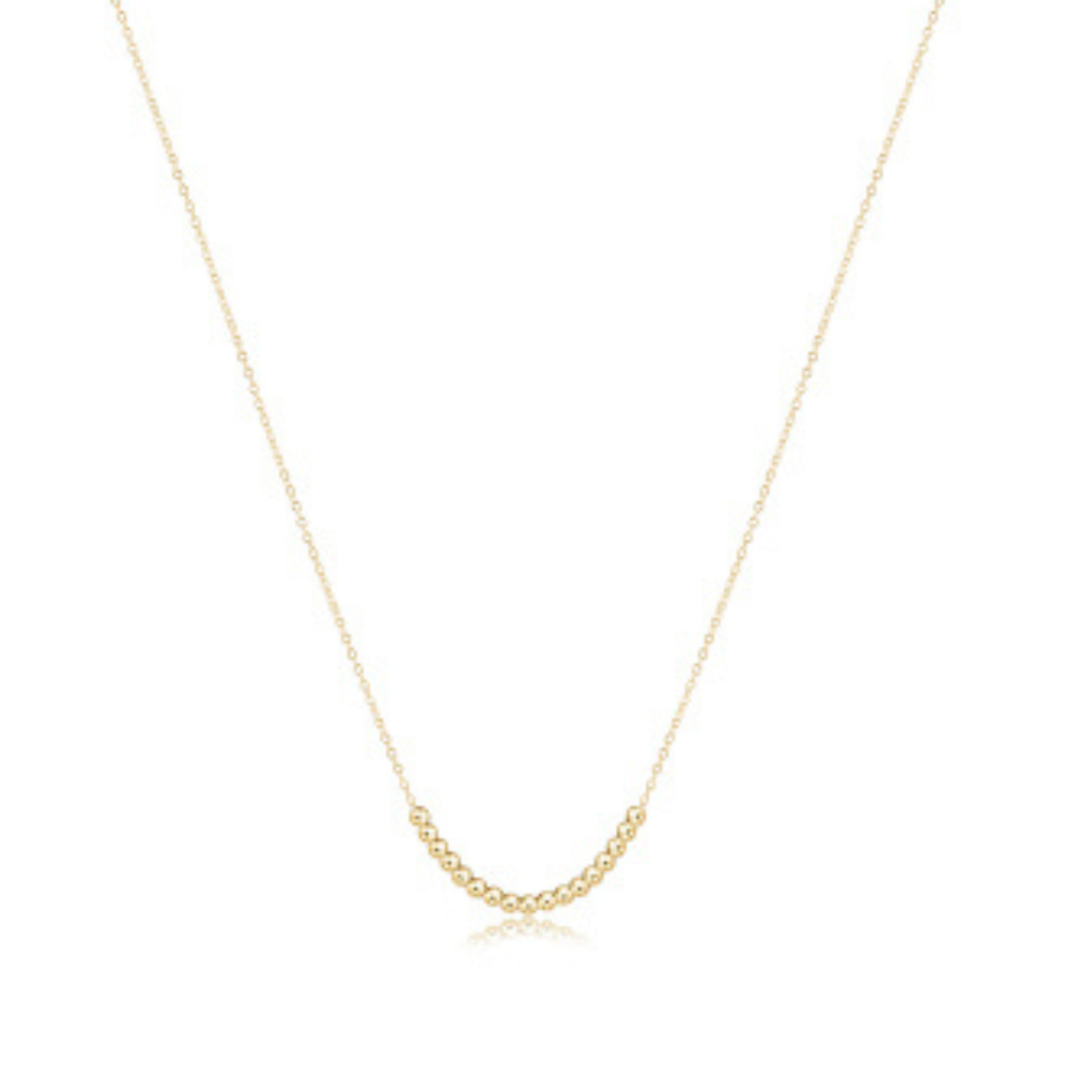 Enewton Classic Gold Beaded Bliss Necklace
