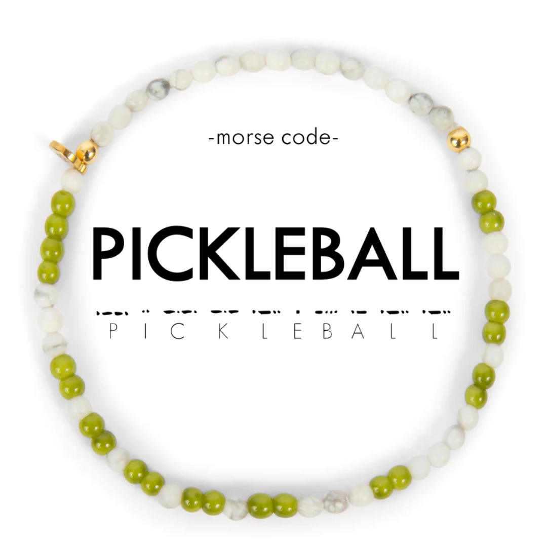 Ethic Goods Morse Code Bracelet - Pickleball