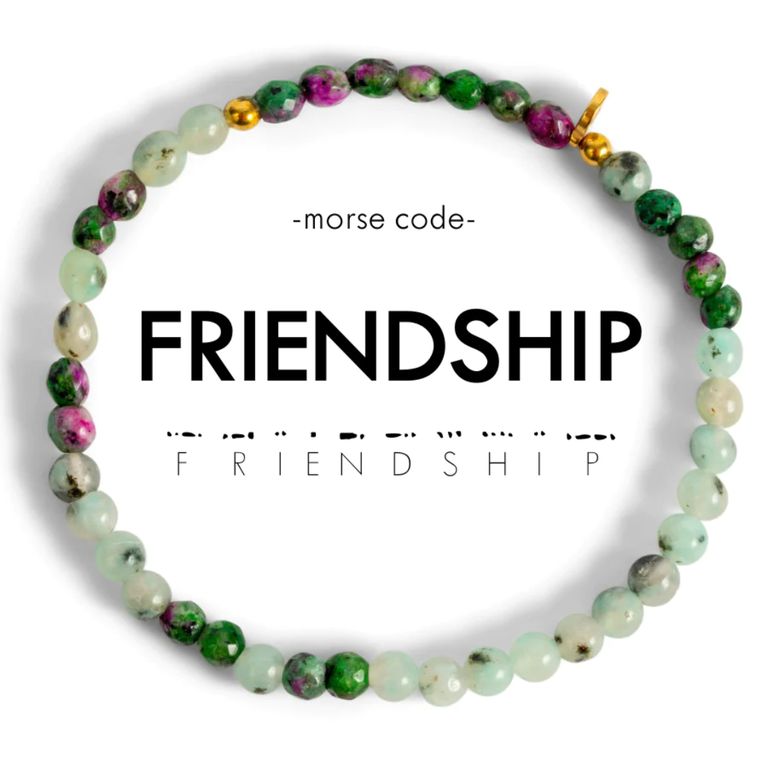 Ethic Goods Morse Code Bracelet - Friendship