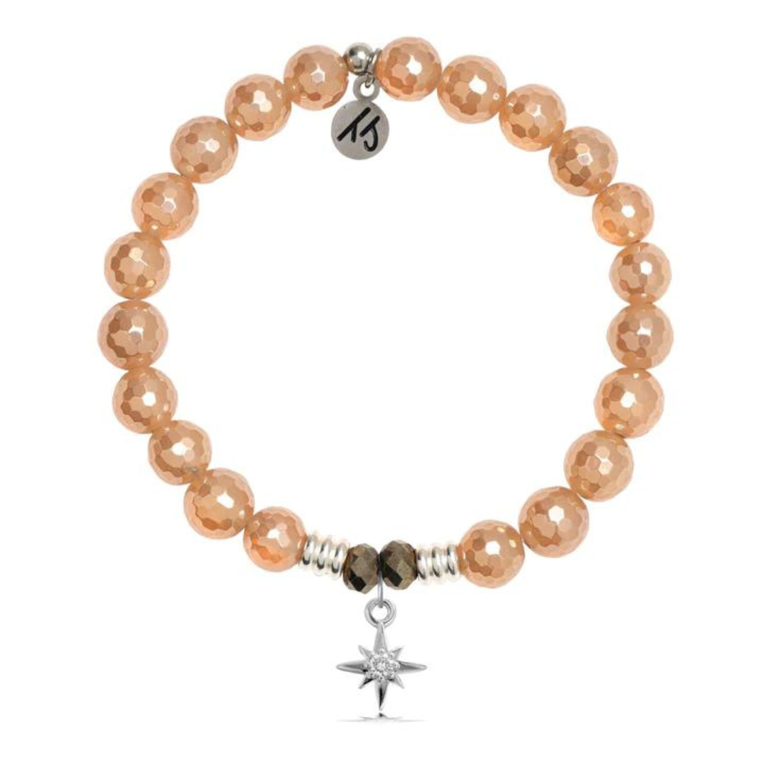 T. Jazelle It's Your Year Charm Bracelet - Champagne Agate