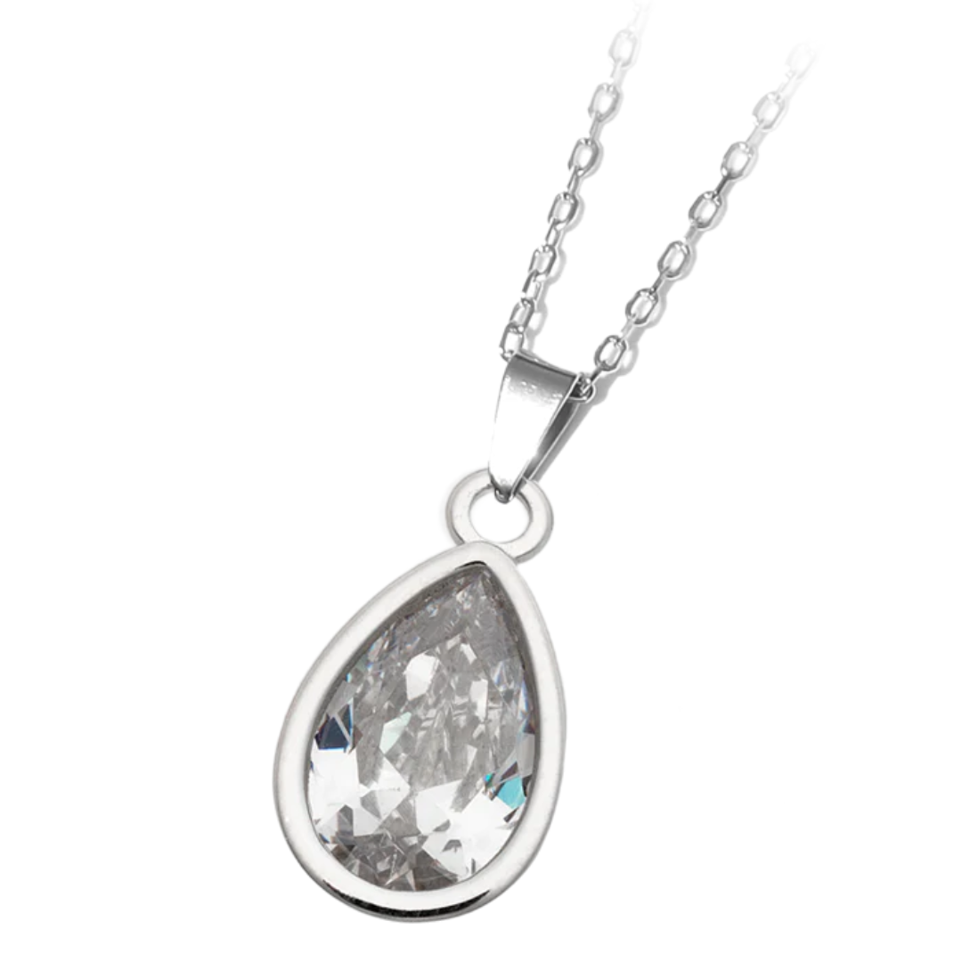 T. Jazelle Inner Beauty Necklace - Silver
