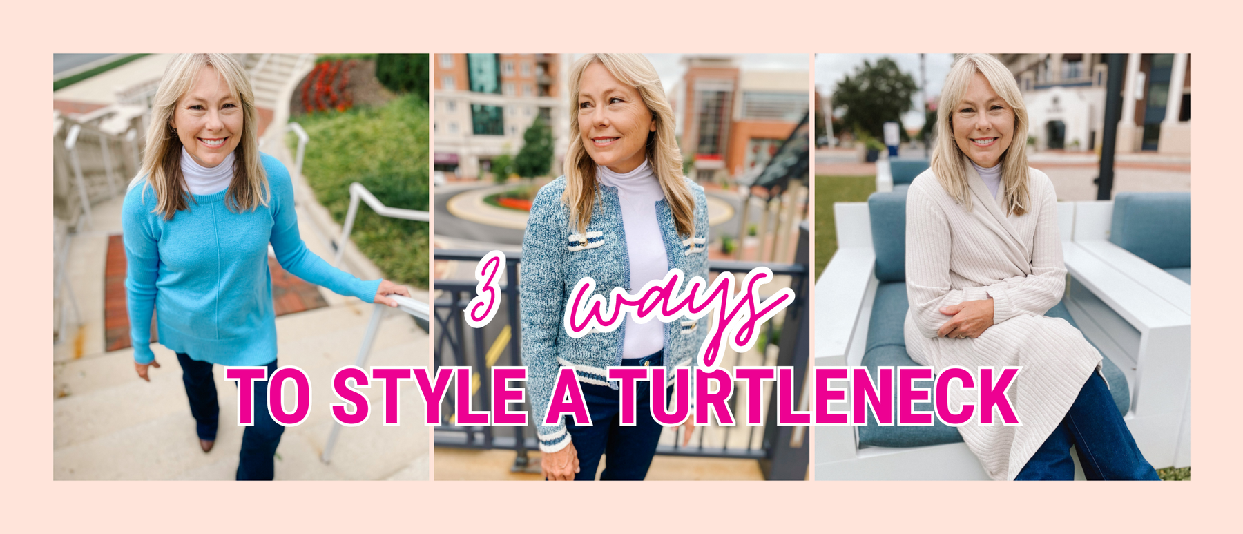 Effortlessly Chic: 3 Ways to Style a Turtleneck Top