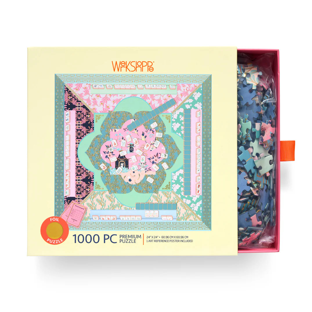 WerkShoppe Let's Play Mahjong- Jigsaw Puzzle