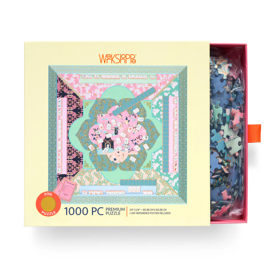 WerkShoppe Let's Play Mahjong- Jigsaw Puzzle