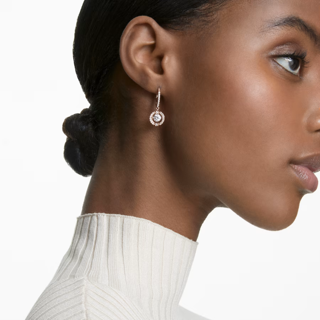 Swarovski Crystal Sparkling Drop Earrings
