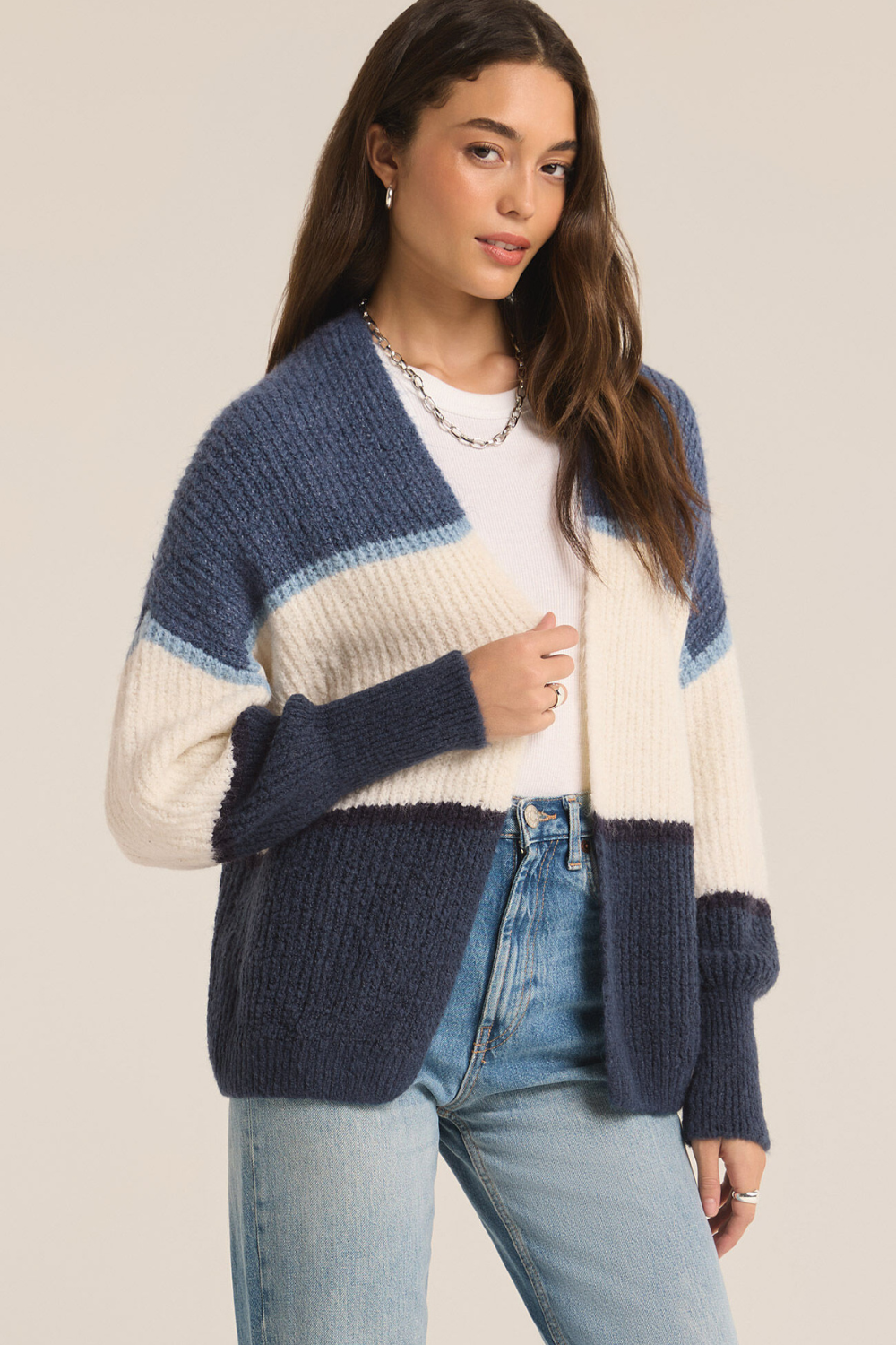 Z Supply Jones Stripe Cardigan