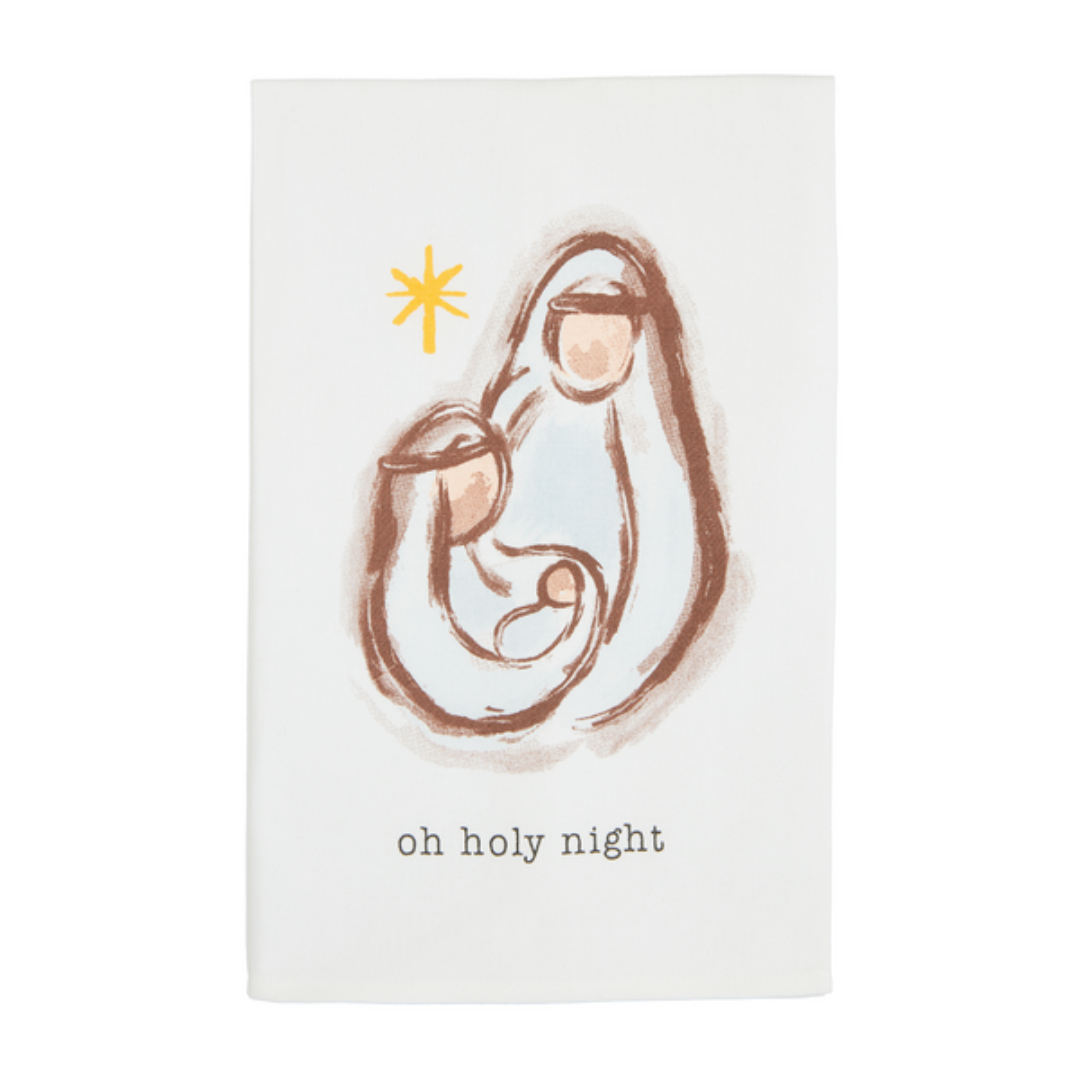 Mud Pie Nativity Towel