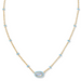 Kendra Scott Mini Elisa Enamel Frame Necklace - Gold - The Cottage