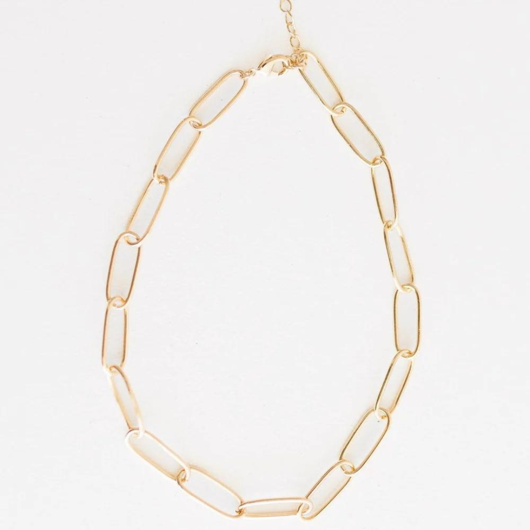 Leslie Curtis Drake Chain Link Layering Necklace