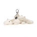 Jellycat Snow Dragon Bag Charm - The Cottage