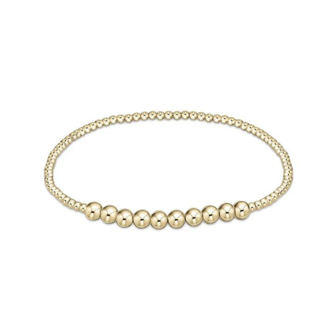 Enewton Classic Gold Beaded Bliss Bead Bracelet