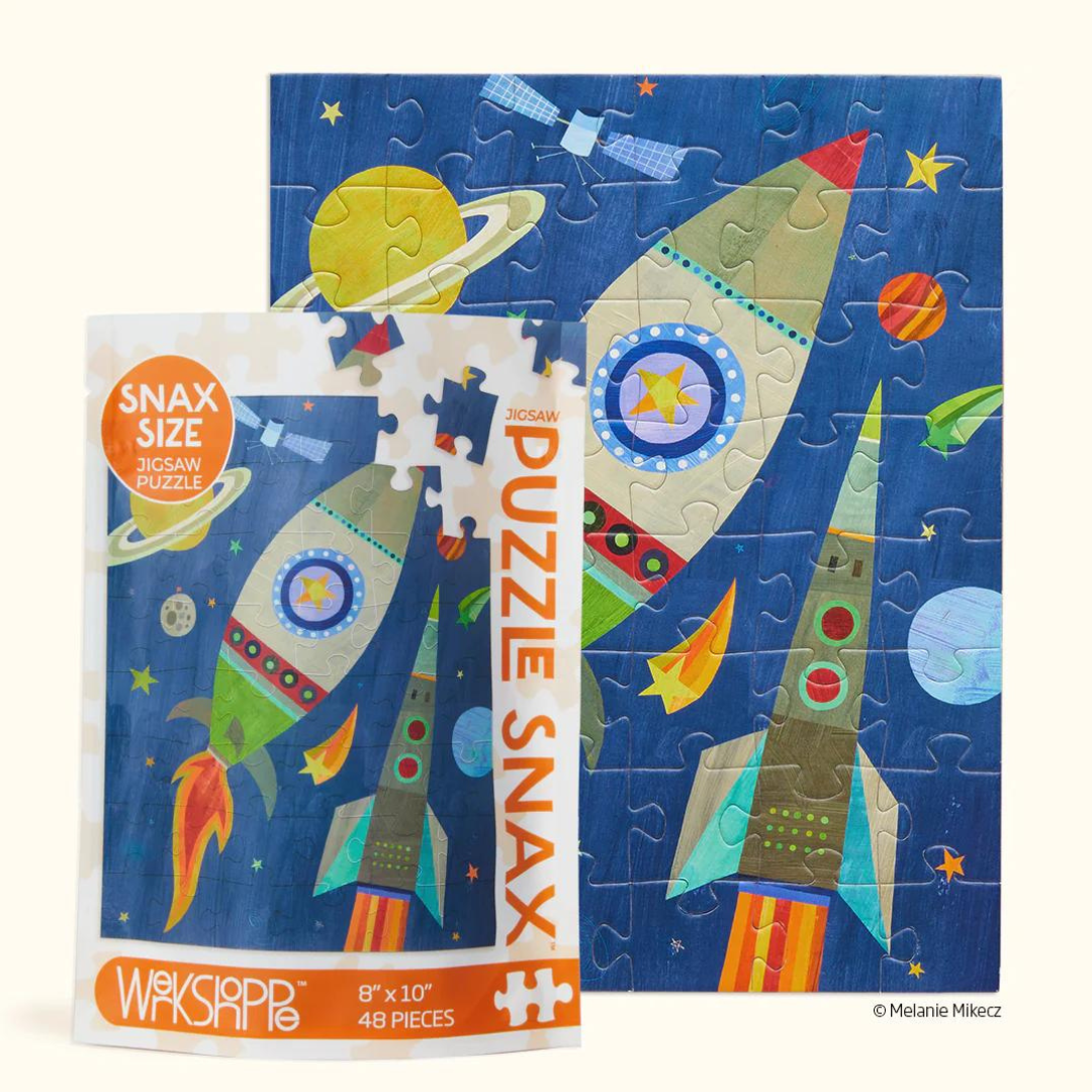 Werkshoppe Kid's Puzzle Snax - Outer Space