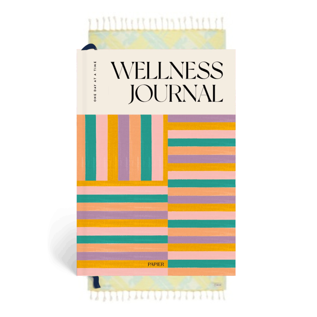 Papier Happy Stripes Wellness Journal