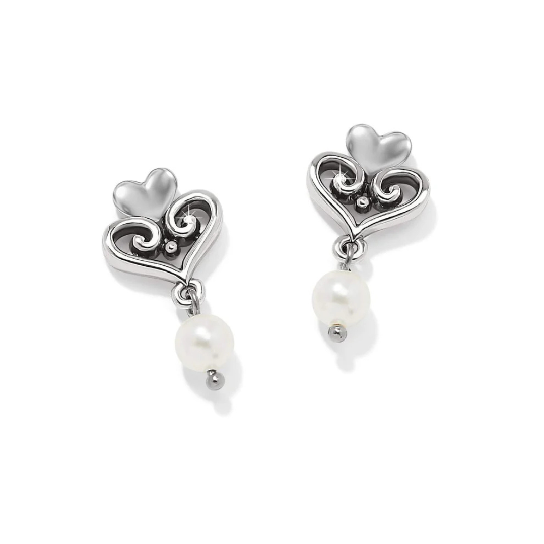 Brighton Alcazar Amor Pearl Post Drop Earrings