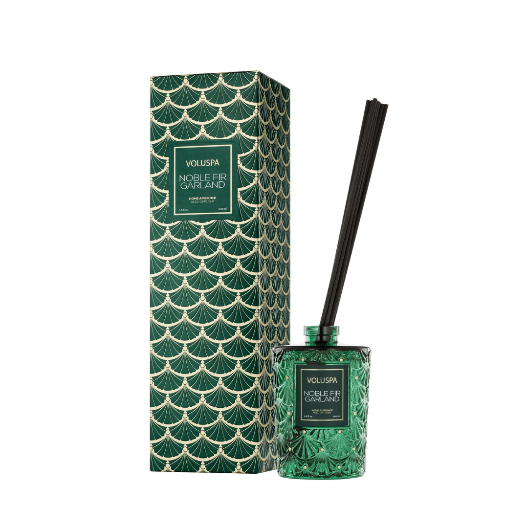 Voluspa Noble Fir Garland Reed Diffuser