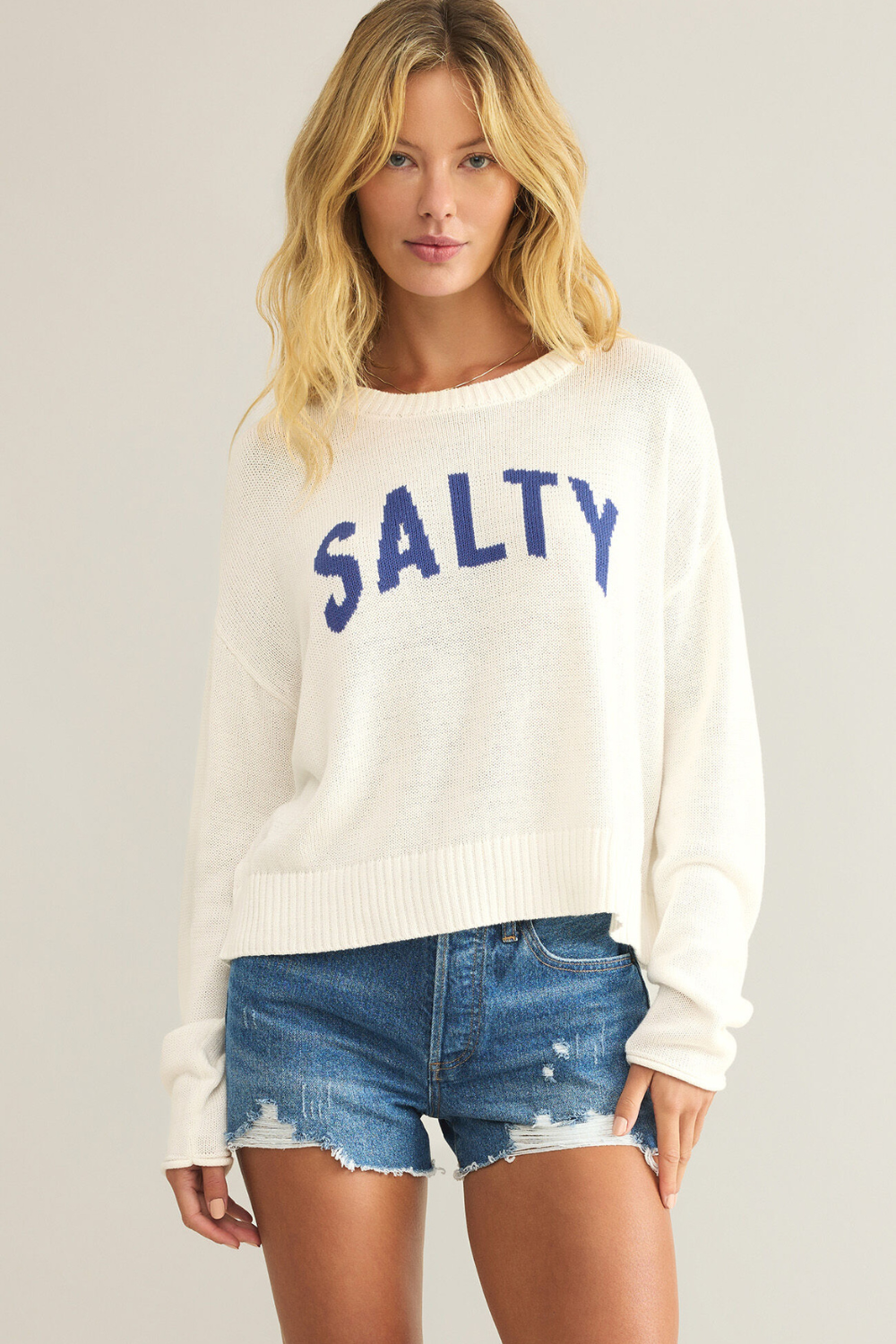 Z SUPPLY SIENNA HEART SWEATER
