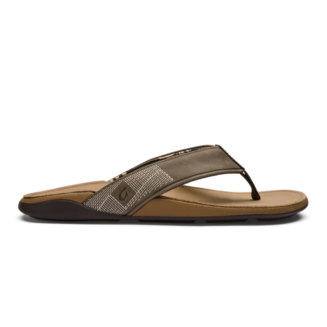 Olukai Tuahine Flip Flops - Hunter/Golden Sand - The Cottage