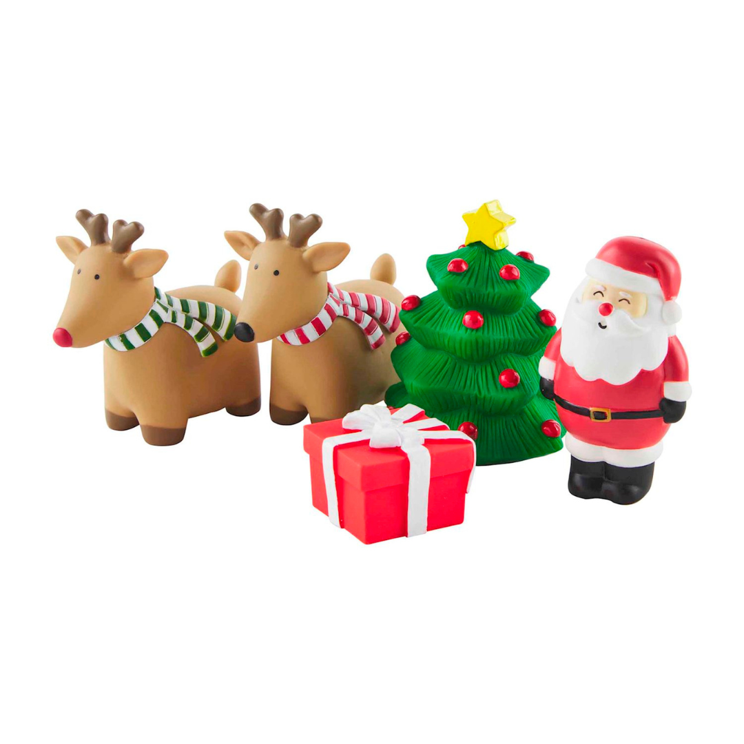 Mud Pie Christmas Bath Toy Set