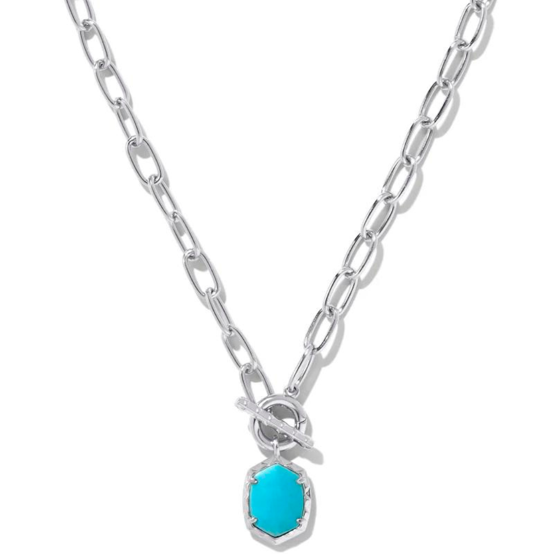 Kendra Scott Daphne Link & Chain Necklace - Rhodium