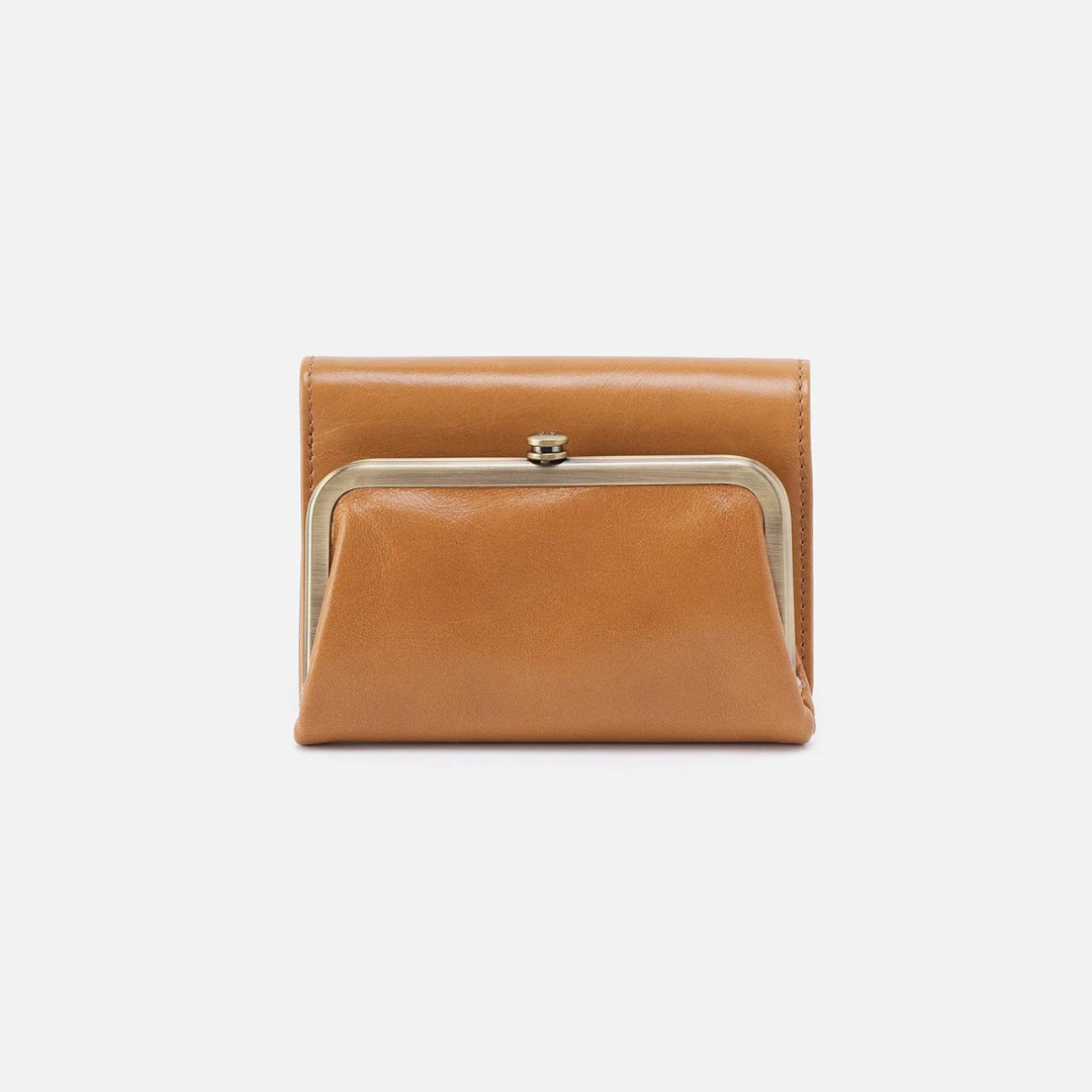 Hobo Robin Compact Wallet Polished Leather The Cottage