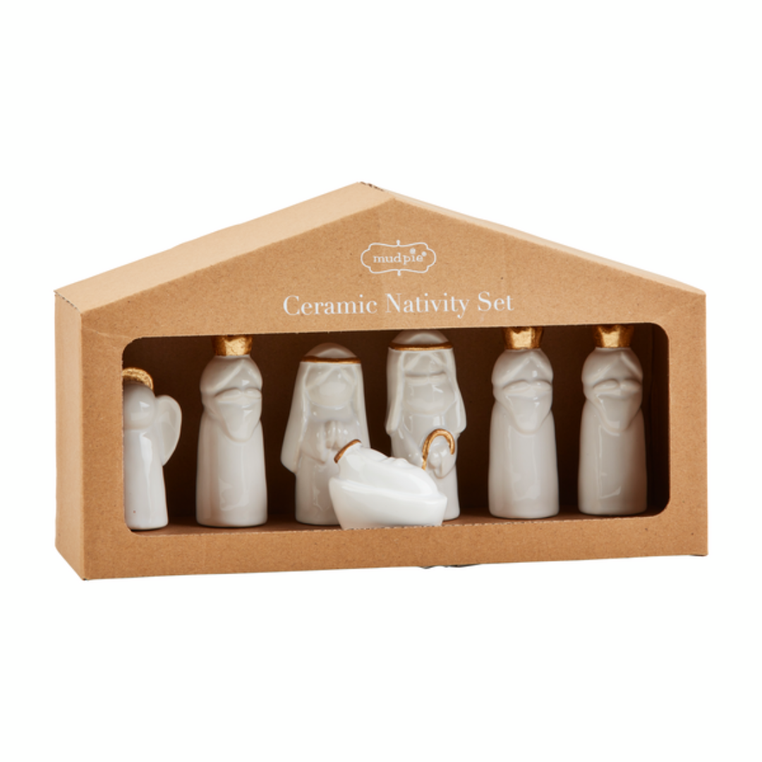 Mud Pie Nativity Boxed Set