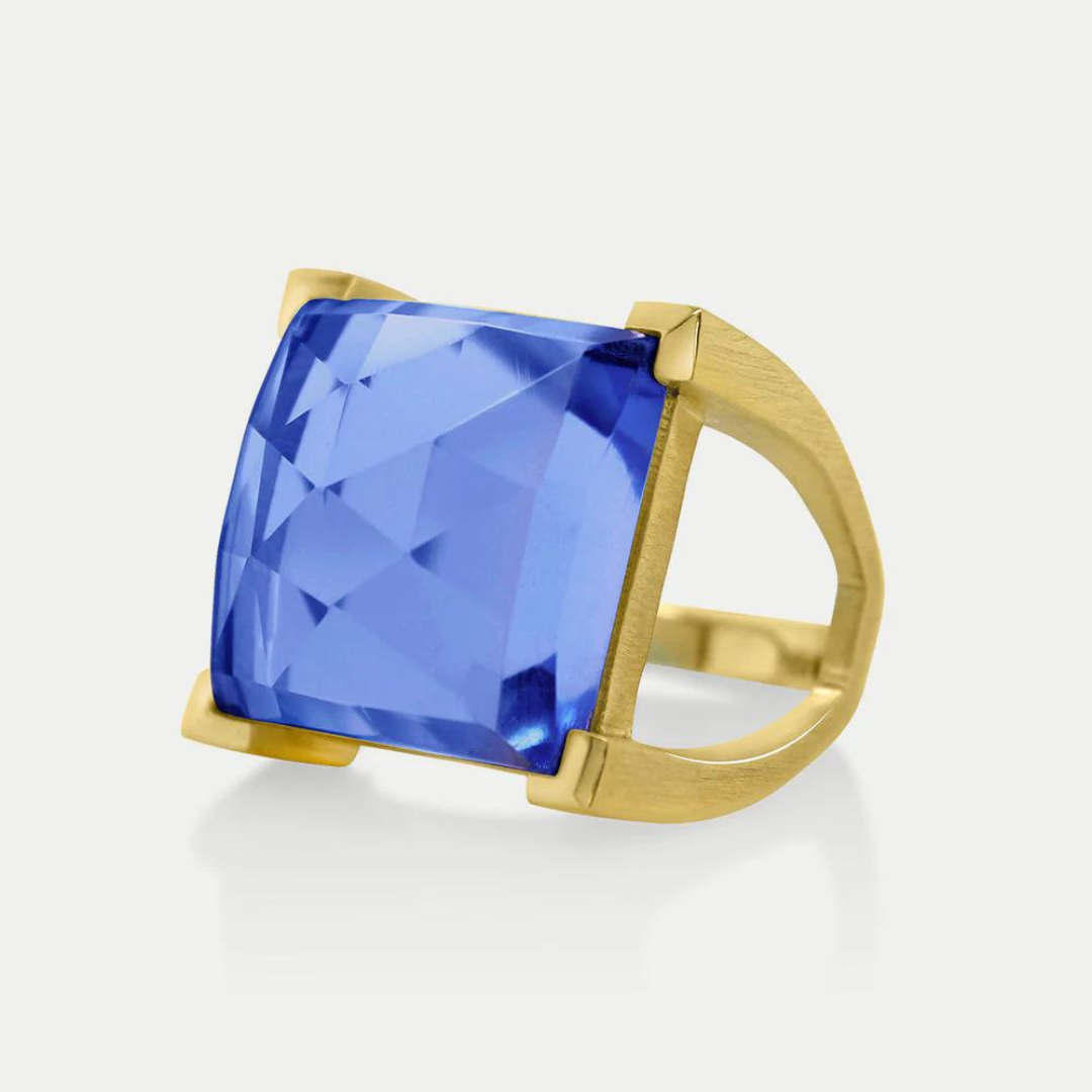 Dean Davidson Plaza Ring - Midnight Blue/Gold