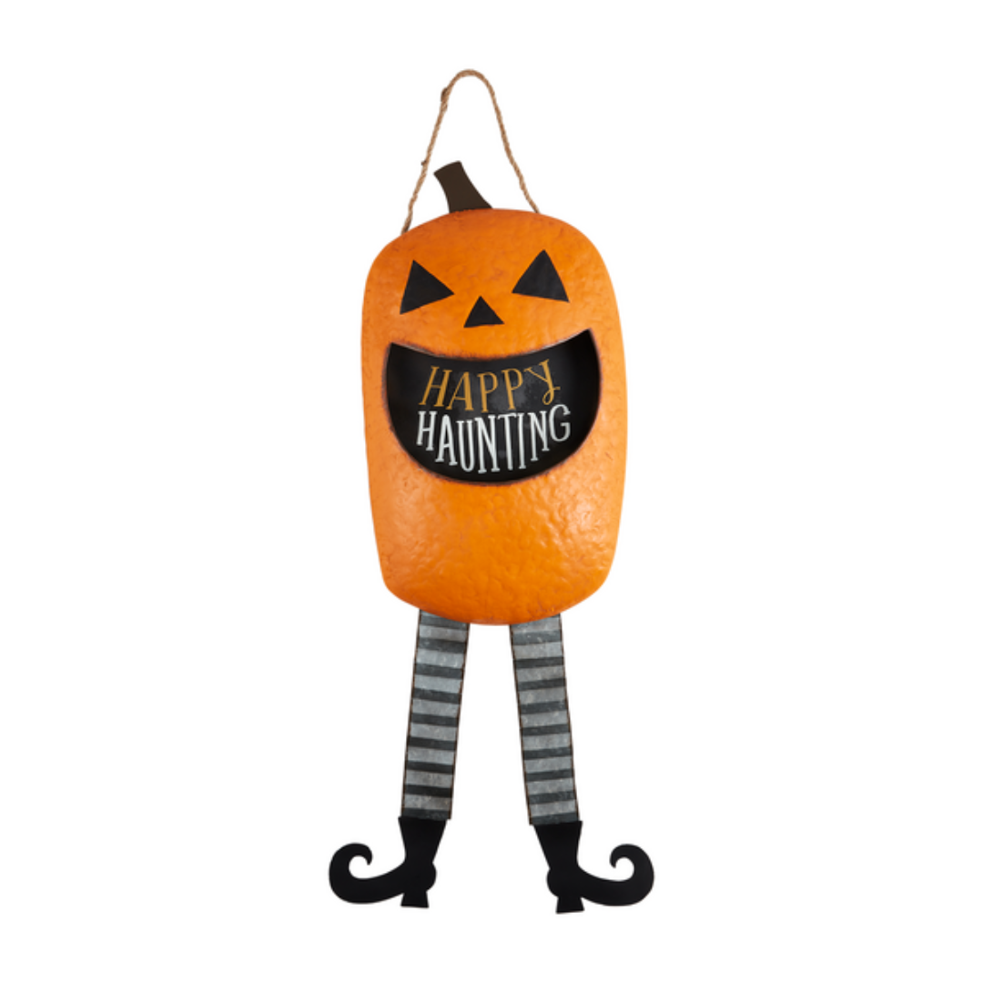 Mud Pie Jack-o-Lantern Candy Door Hanger