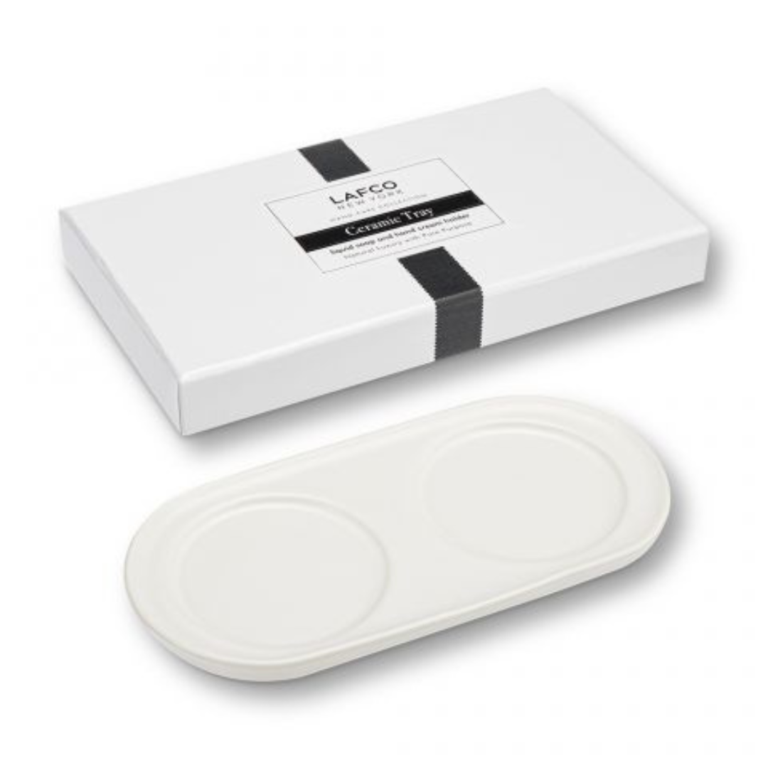 LAFCO New York Ceramic Tray for Hand Care