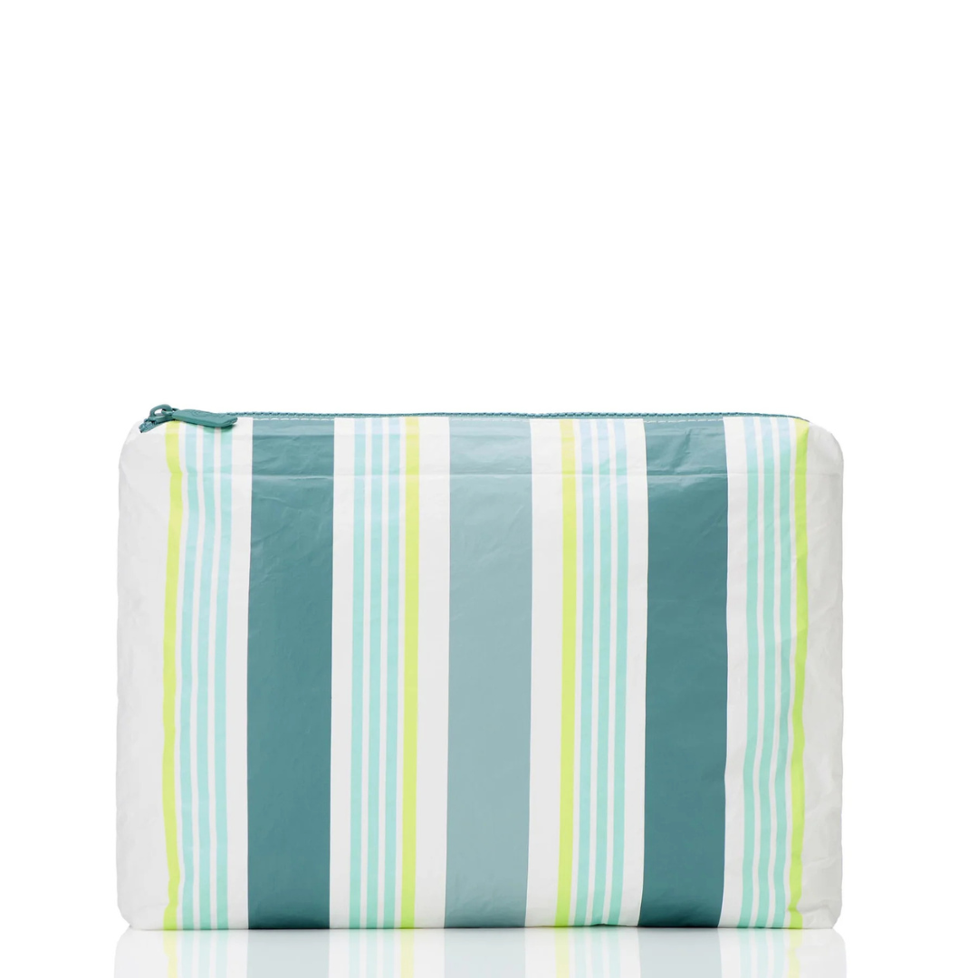 Aloha Nice Stripes Mid Pouch - Tide