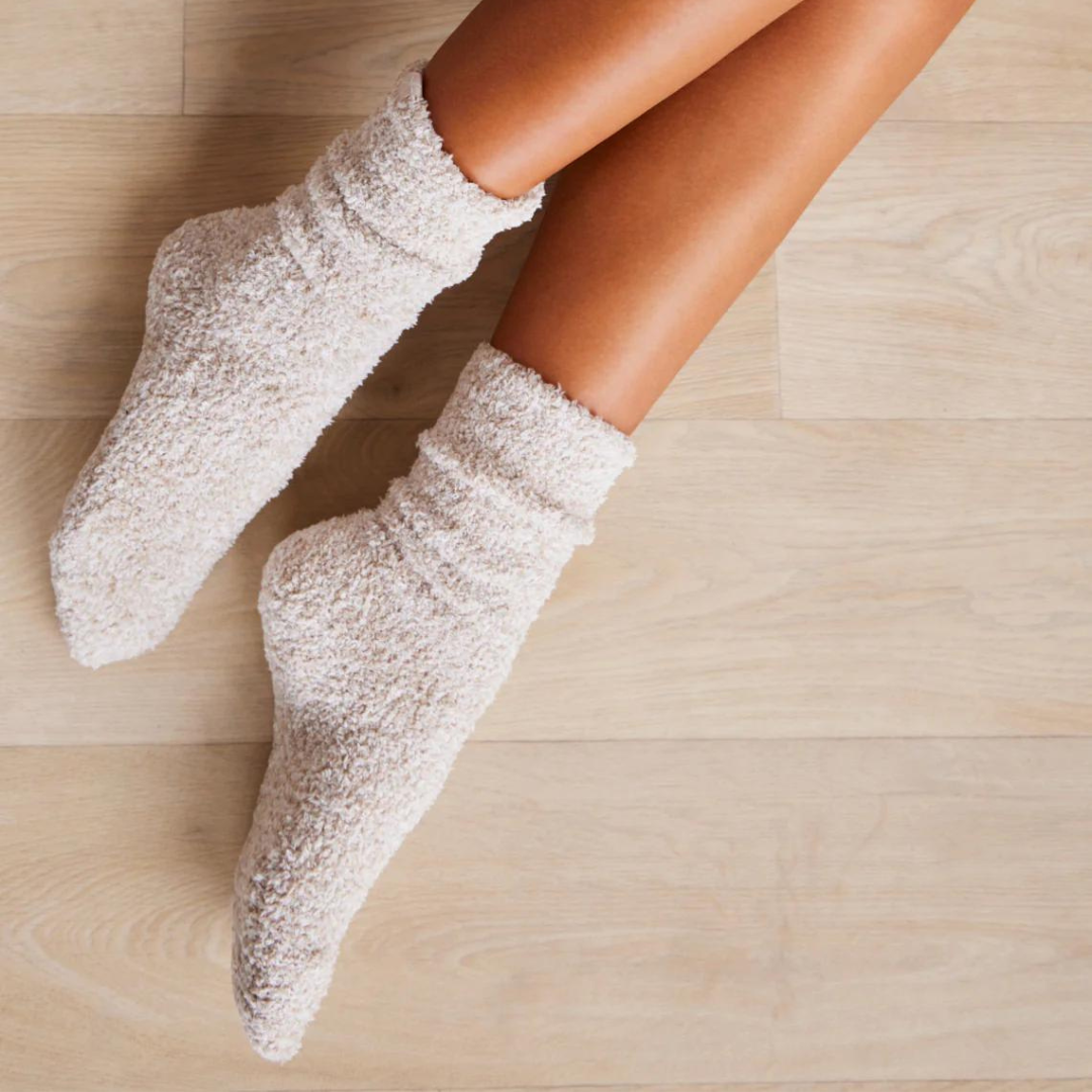 Barefoot Dreams CozyChic Heathered Socks - The Cottage