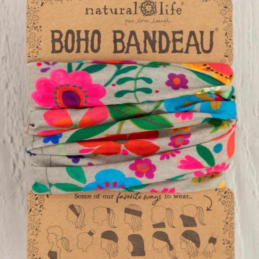 Natural Life Boho Bandeau - Folk Flower
